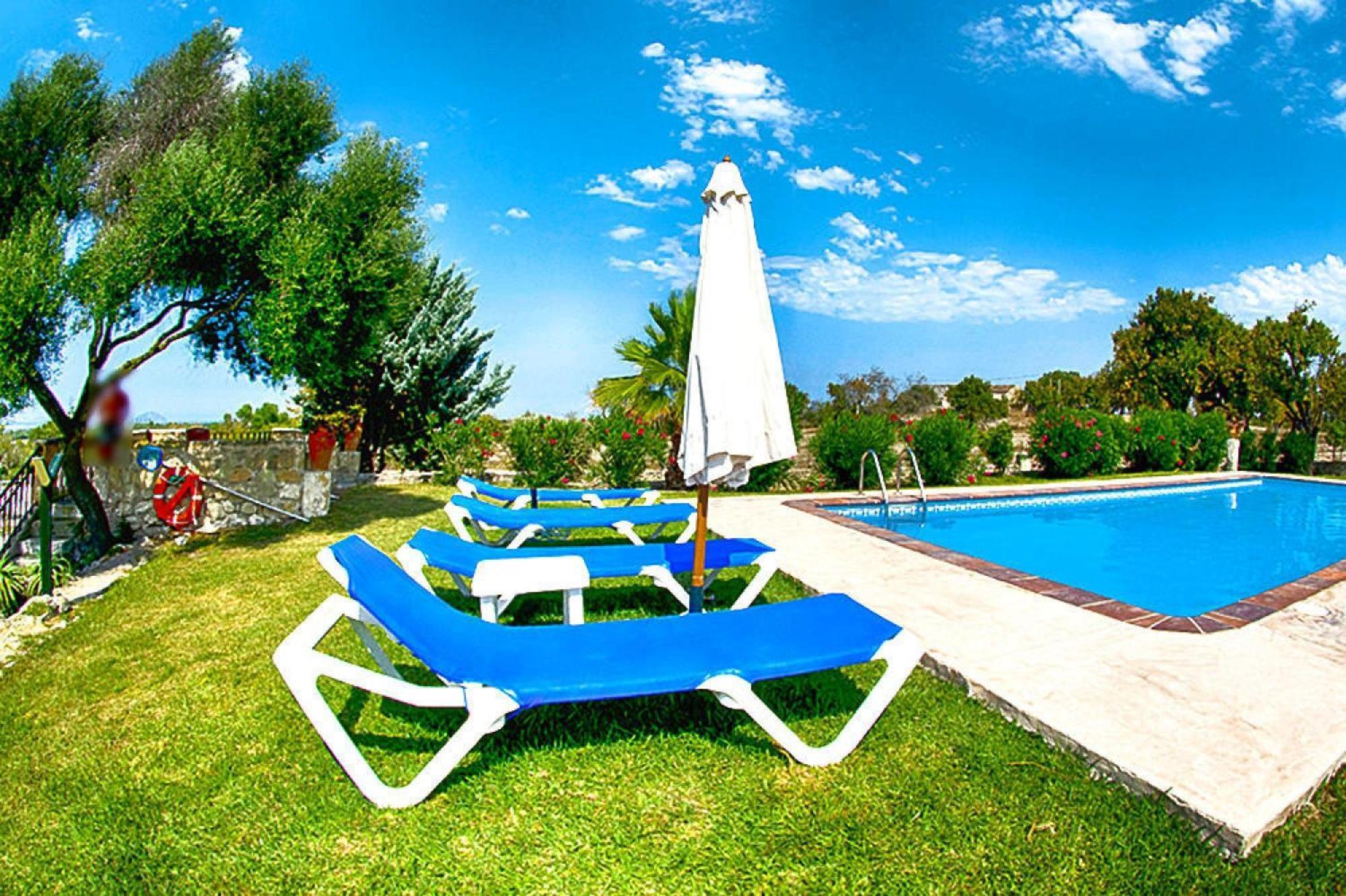 Holiday Home In Santa Margalida With Terrace Extérieur photo